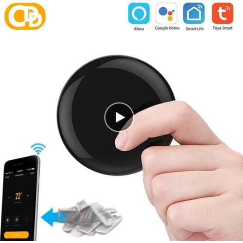 Smart WiFi IR Controller Blaster Infrared Wireless Remote Control Via Smart Life Tuya Alexa Google Home For Air Conditioner TV
