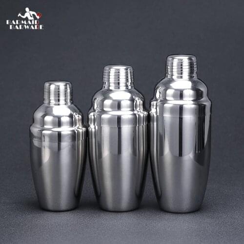 250/350/550ml Stainless Steel Cocktail Boston Bar Shaker Bar WineBar Tool Accessory