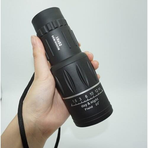 FIRECLUB HD 16X52 single tube mobile phone telescope outdoor adult children concert general telescope (YZ-16X52)