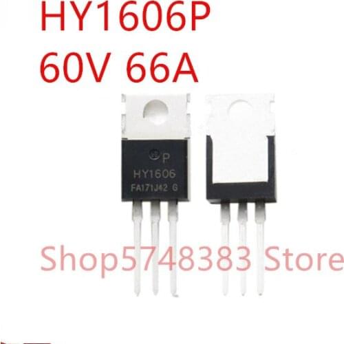 10PCS/LOT 100% new original HY1606P TO-220 HY1606B TO-263 HY1606D TO-252 HY1606 60V 66A MOS tube