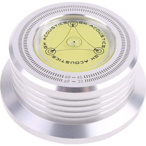 Universal 60Hz LP Vinyl Record Disc Turntable Stabilizer Aluminum Weight Clamp 95AF