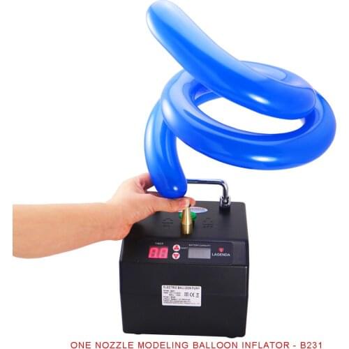 Twisting Modeling Balloon Inflator with Battery Digital Time and Counter Electirc Balloon Pump