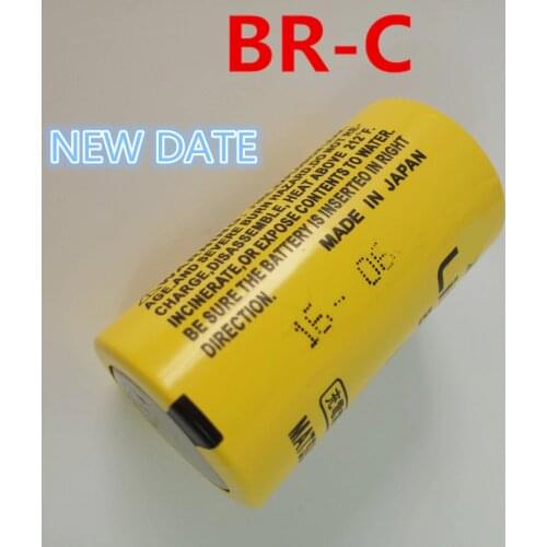 10PCS Brand New BR-C Battery 3V 2200mah PLC FANUC Lithium Batteries bateria free drop shipping