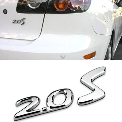 12*4CM Car Sticker for Mazda Axela speed 2 3 5 cx5 2.0s Logo Auto Modified Metal Letter Decal Car Rear Trunk Emblem Accessories