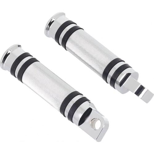 70% Dropshipping!!2Pcs Footpeg Pedal Knurling Shape Comfort Aluminium Motorcycle Footrest Footpeg for 883/Dyna/Softail/Fat Boy
