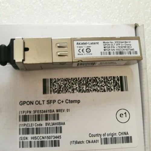 Alcatel GPON OLT SFP C+ LTE3678P-BC+ 3FE53441BA 01 Optical Module