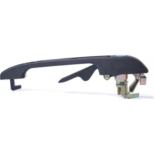 Black Front Right Side Exterior Door Handle Kits For VW Golf Jetta MK1 MK2