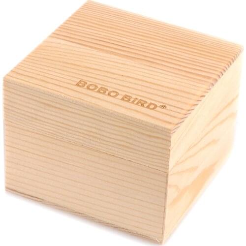 BOBO BIRD Blank Bamboo Wooden Box for Watch/Watch And Jewellery Boxes