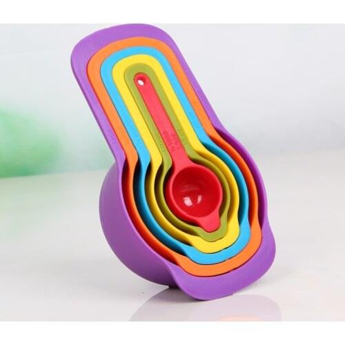 Measuring Cup Tools Rainbow Measuring Cup Rainbow 6 Piece Set Measuring Spoon Measuring Spoon Set Color Box