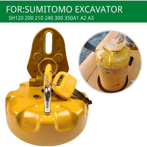 Diesel Tank Cover for SUMITOMO Excavator SH120 200 210 240 330 350 A1/A2/A3 High Quality Excavator Accessories