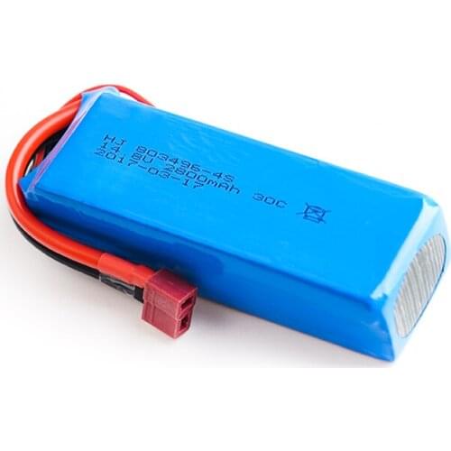 2017 Good Quality 1pcs RC Lipo Battery 14.8V 2800mah 30C for FT010 FT011 RC boat RC Helicopter Quadcopter