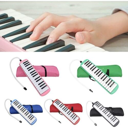 32 Key Portable Tone Piano Mouth Organ Harmonica Pianica Melodica Classroom Beginners Adults Playing Musical Instruments Gift