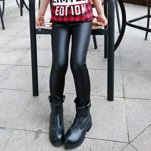 Girl pants girls leggings autumn pull plush girls leggings Kids pants sport leggings for girls winter leggings Pants