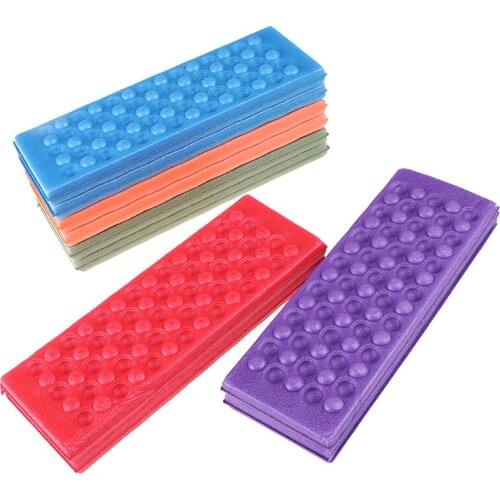 Foldable Outdoor Seat Foam EVA Cushion Portable Folding Outdoor Waterproof Chair Camping Pad Fishing Accessories 5 Colors