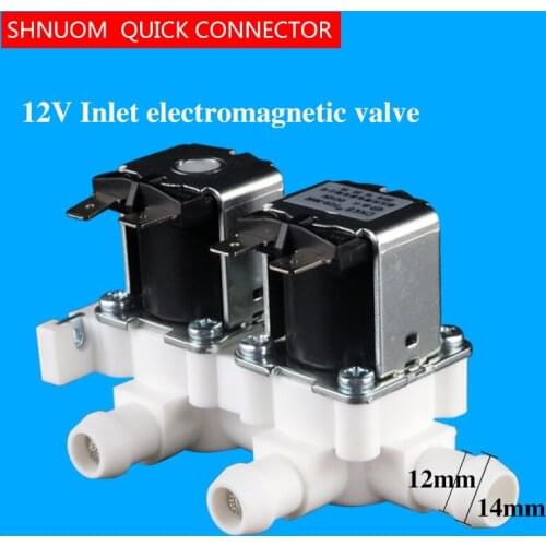 CNKB Solenoid Valve 360E Two In One Out 12V Conjoined Valve For Water Dispenser Of Pipeline Machine High Temperature Resistance