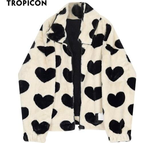 TROPICON Women's Jackets With Fur