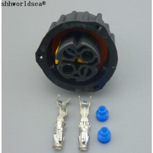 Worldgolden 2.5mm 2p Auto Sensor Plug Electrical Wire Connector With Sheath For Car Oil Exploration Railway 1-967325-3 965783