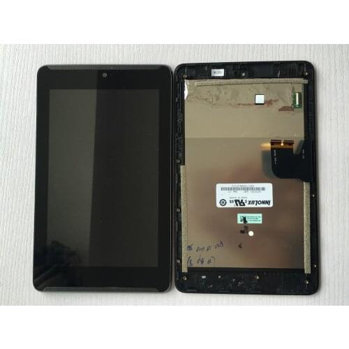 Test good LCD Display Panel Screen + Digitizer Touch Screen Glass Assembly with Frame For Asus Fonepad 7 ME372CG ME372 K00E