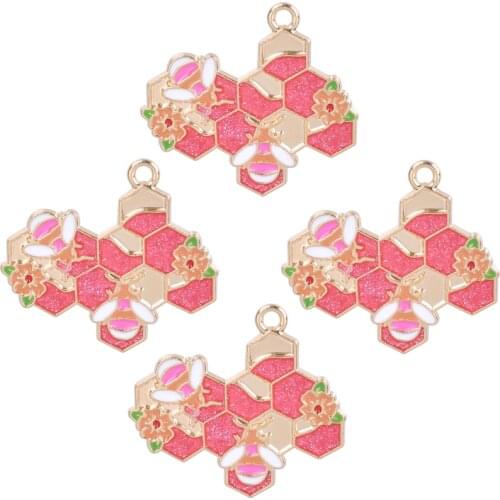 20Pcs/Lot Enamel Colorful Butterfly Charms Finding Animal Pendant With Lobster Clasp Women Earrings Necklaces Jewelry Diy