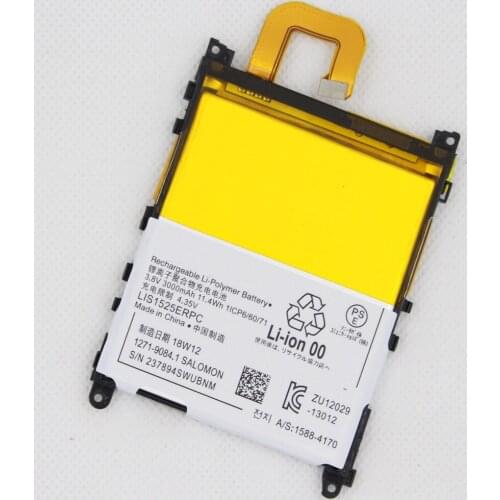 10pcs/lot Original LIS1525ERPC Real 3000mAh Battery For SONY Xperia Z1 L39H C6903 L39T L39U C6902 Battery