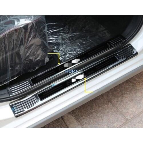 Car Accessories For Audi A3L 2019-2021 Door Sill Scuff Plate Auto Stainless Steel Threshold Pedal Protector Styling Sticker Trim