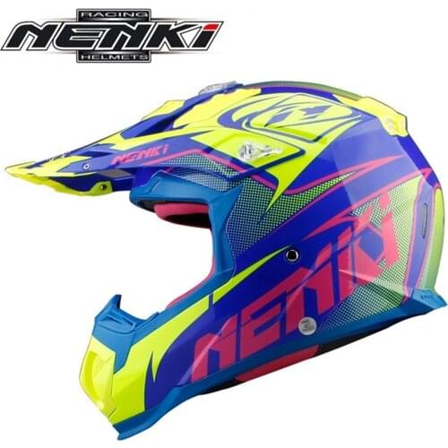 Free shipping 1pcs NENKI Motocross Helmet Off Road Motocross ATV MX Helmets Racing Motorbike Sports Motorcycle Helmet