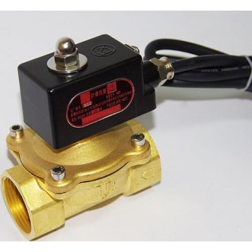 Free shipping Explosion-proof solenoid valves NEMA VII brass valve body two way normally closed DN15/20/25/32/40/50 AC220V DC24V