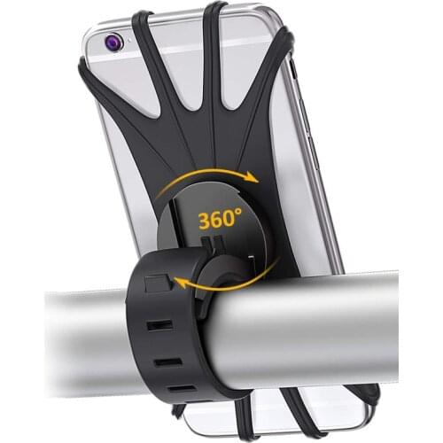 Bicycle Phone Holder for IPhone XS Max 7 Samsung Xiaomi Universal Motorcycle Phone Holder Bike Handlebar Stand Support Bracket