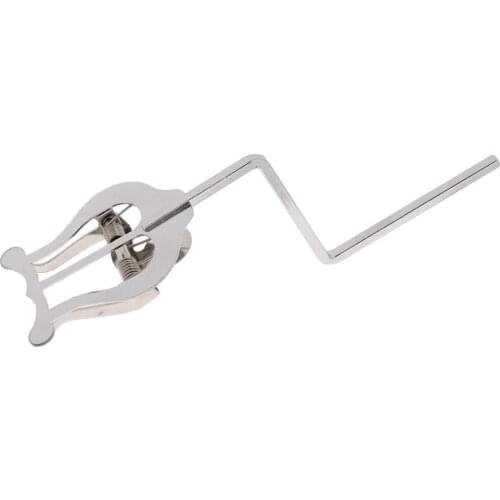 Elegant Sax Sheet Music Clip Holder Clamp-On Holder Lyre for Saxophone Parts 6.69x2.36inch