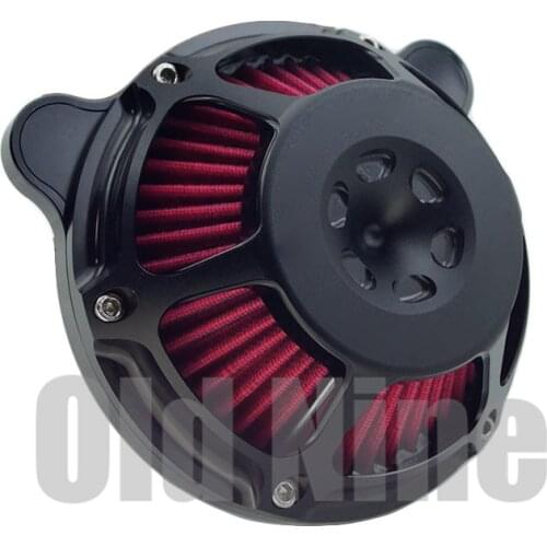 Motorcycle CNC Cut Air Cleaner Filter Intake Filter For Harley Sporster XL Touring Street Glide Road Glide 08-16 Dyna Softail PM