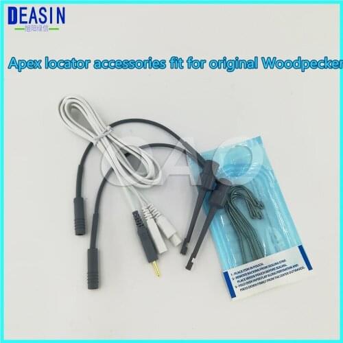 Original Endo Apex Locator Root Canal Testing Cord Files measuring wire probe cord file holders hooks lip clips