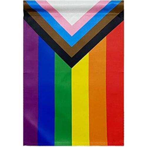Gay Pride Flag Rainbow LGBT Lesbian Flags Garden Decor Hanging Flag Indoor Outdoor Decoration Gardening Decoration Tools