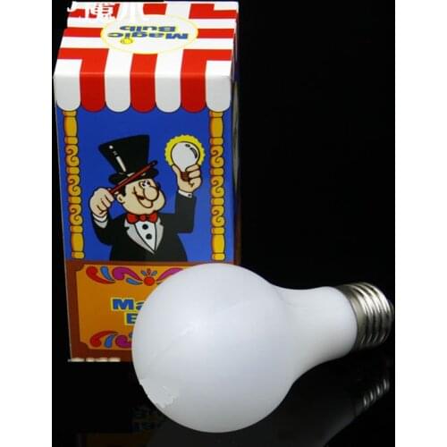 Magic Light Bulb - Mentalism Magic Tricks Lamp Magic Trick Ring Close Up Stage Magic Props Magician Illusions