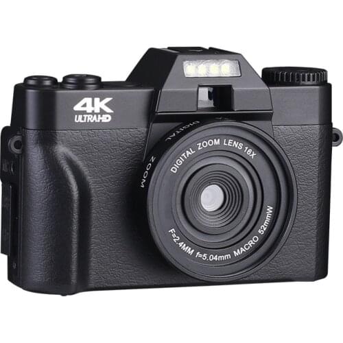 New 4K HD Digital Camera vlog WIFI Video Camera Camcorder 30MP for YouTube Live Streaming 16X Digital Zoom Recording Camera