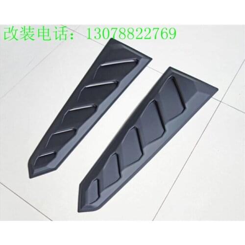 Fit for FORD MUSTANG 2018 Rear windshield blinds decorative plaque accessories