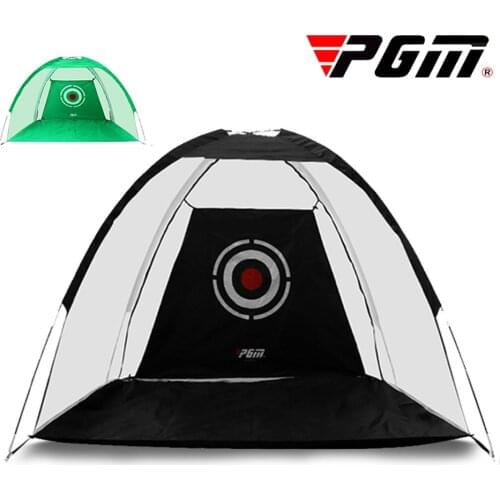 PGM Net Golf Percussion Cage Portable Golf Beginner Blow Swing Training Exercise Golf Practice Accessories Indoor Practice Net