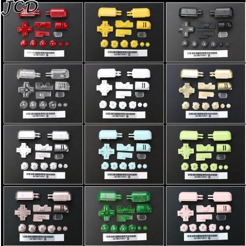 JCD Replacement A B X Y L R D Pad Cross Button Full Button Set For DS Lite NDSL Buttons For Nintend DS Lite For NDSL Console