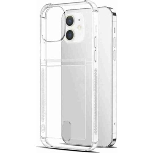 Ultra-thin Transparent Plating TPU Phone Case For Iphone 11/11pro/12/12mini/12 Pro Max Clear Card Pocket Soft Silicone Cover