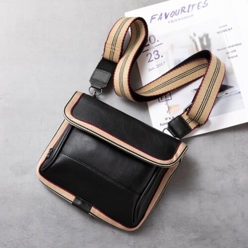 Vintage Men Shoulder Bag Trends Pu Leather Mens Messenger Crossbody Bag Fashion Casual Male Mini Bags