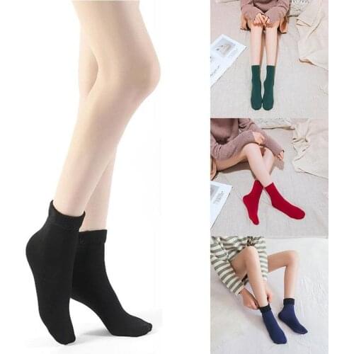 Winter Floor Socks Velvet Indoor Short Anti-skid Boat Warm Sock Shoe Slippers Room Cover Socks Color Copriscarpe Livi X0K1