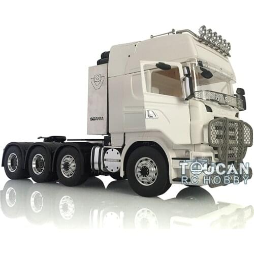 1/14 6*6 LESU Metal Chassis Hercul Sca Tractor Truck Horn Roof Light Bumper THZH0972-SMT3