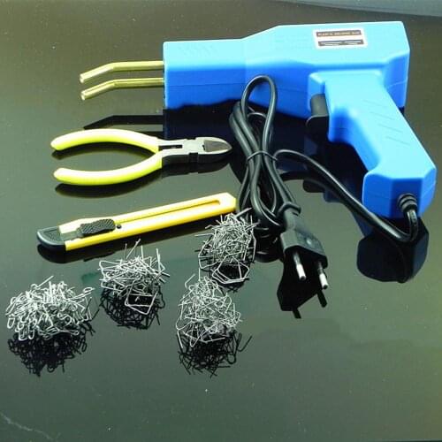 1 Set Car Bumper Plastic Welder Hot Stapler Machine Garage Welding Repair Tool Kit Car Repair Accessories