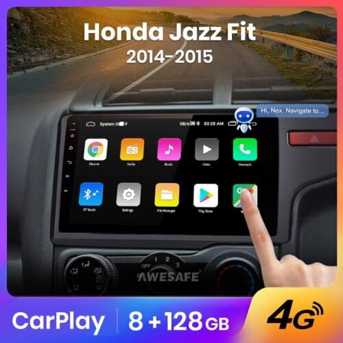AWESAFE PX9 For Honda Fit Jazz 2014 2015 Car Radio Multimedia Video Player Navigation GPS No 2 din 2din DVD Android 10