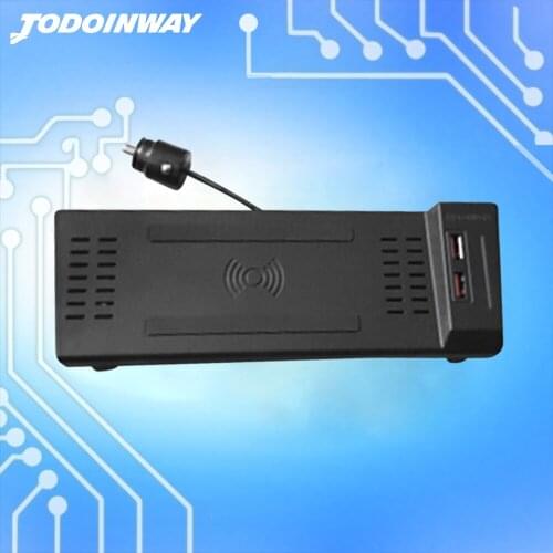 Car Wireless Charger for Mercedes Benz W212 E Class 2012 2015 cup holder trim Interior accessories for iphone 11 charge panel