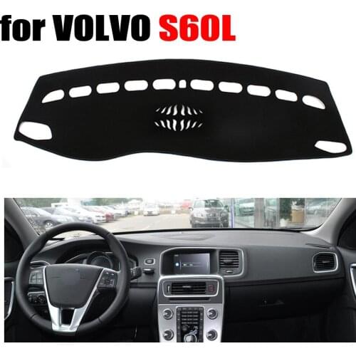 Car dashboard covers mat for VOLVO S60L 2014 2015 years Left hand drive dashmat pad dash cover auto dashboard accessories