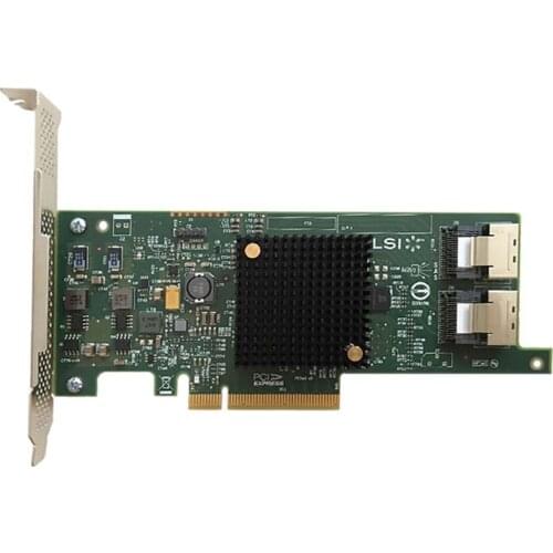 Eastforfuy Avago LSI SAS 9207-8I LSI00301 Original 8 port HBA JBOD SFF8087 6Gb PCI-E 3.0 X8 Controller Card LSISAS2308