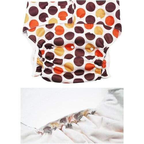 Eco-friendly Adult Diaper Cover New Colorful Binding Cover Waterproof & Reusable Nappy Cover for Adult Elderly Adjustable