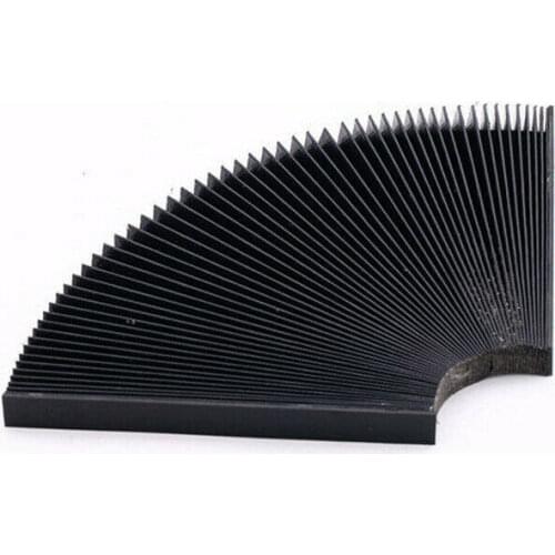 CNC Milling Recorder Flat Protection Machine Accordion Bellows Dust Cover 160mm New 1PC