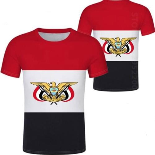 YEMEN male youth diy free custom made print photo yem t shirt nation flag ye islam arabi arab country republic boy clothing
