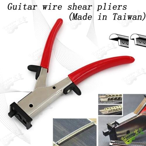 Guitar Frets Pliers Guitar Bass FretS Wire Nipper Puller Pliers String Cutter Luthier Tool Scissors